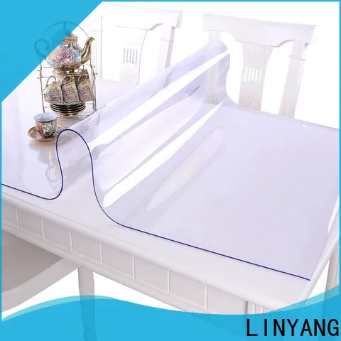 LINYANG transparent Transparent PVC Film with good price for industry