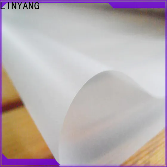 LINYANG film Translucent PVC Film manufacturer for raincoat
