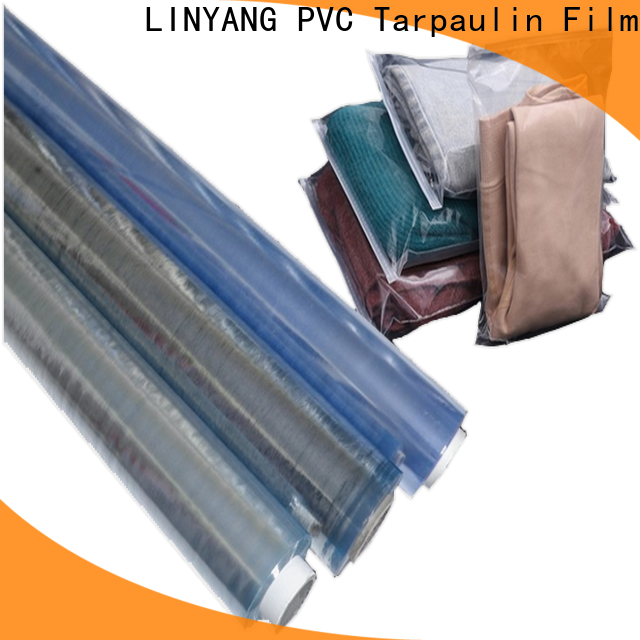 LINYANG clear pvc film suppliers manufacturer for swimming pool
