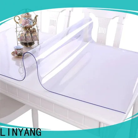 LINYANG transparent clear pvc film customized for outdoor