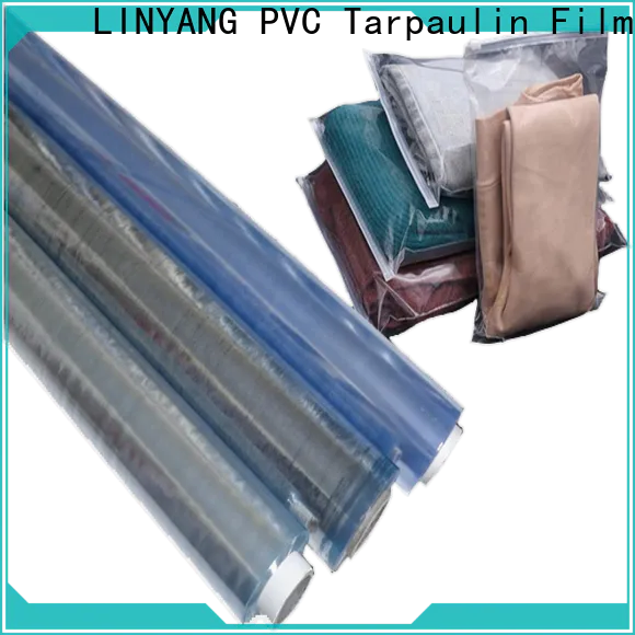 LINYANG clear pvc film suppliers from China for garden