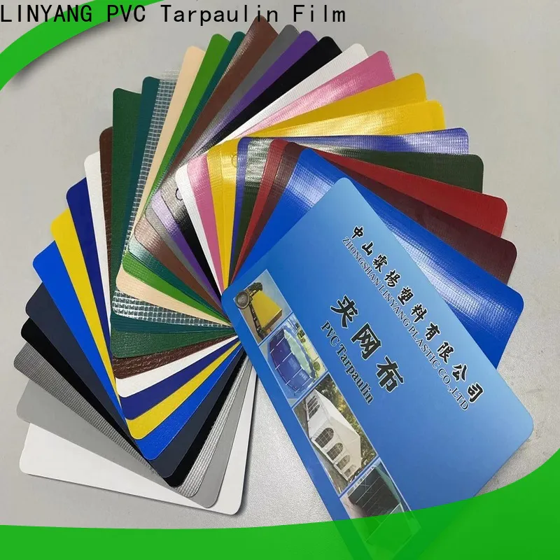 LINYANG tarpaulin film factory price for agriculture tarps