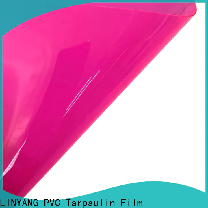 LINYANG density of pvc film from China for outdoor