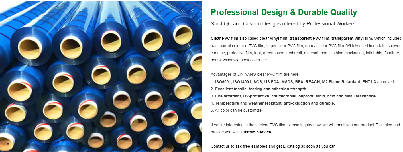 LINYANG pvc shrink film directly sale for outdoor-1