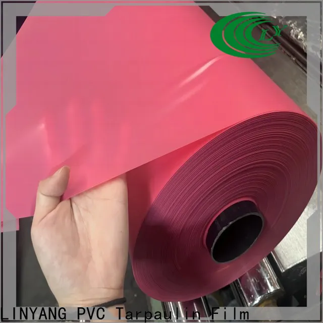 LINYANG best rigid pvc film from China for indoor