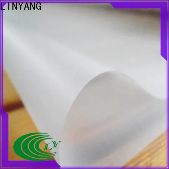 widely used pvc translucent film film from China for umbrella