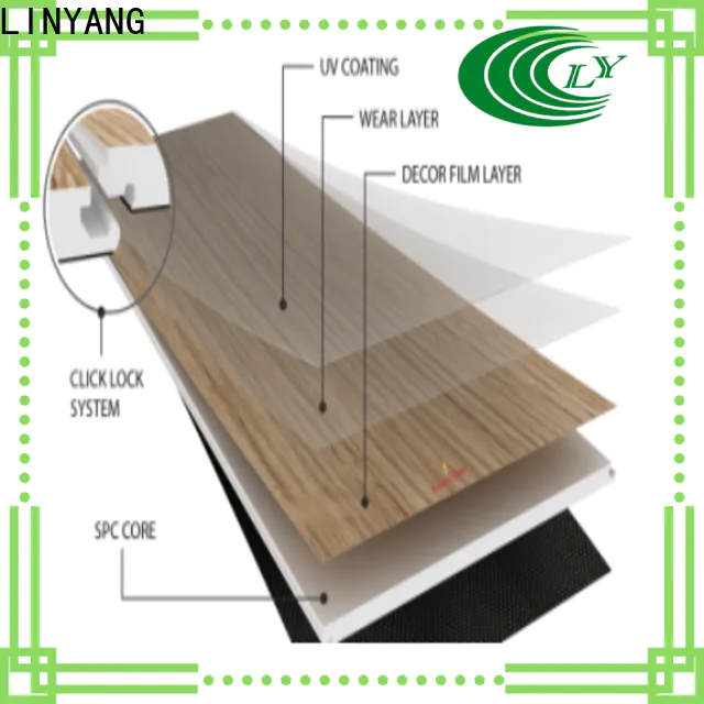 LINYANG Professional spc floor high safety