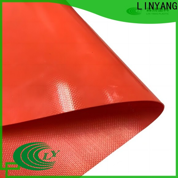 LINYANG pvc tarpaulin suppliers high safety for inflatable application