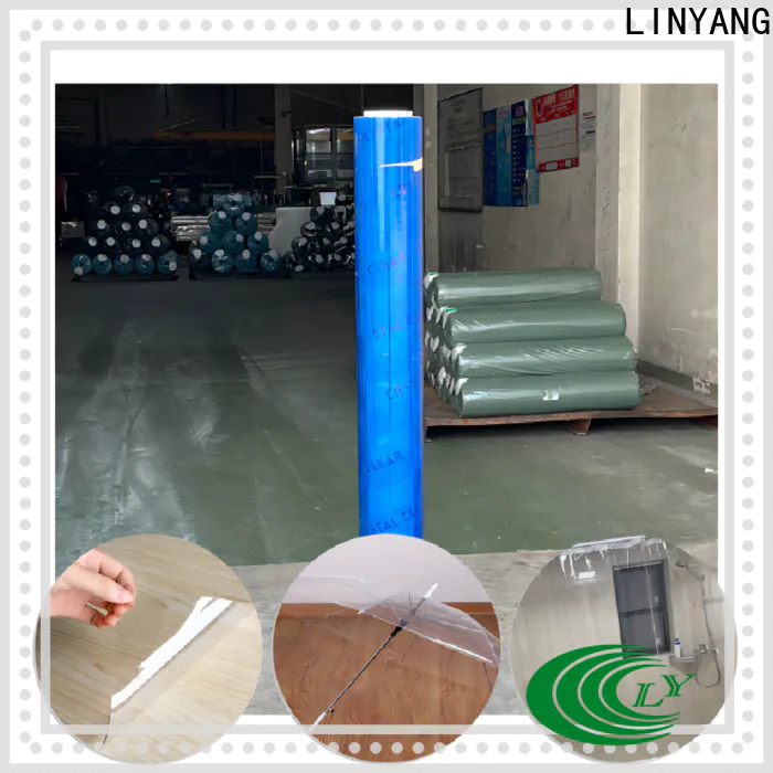mildew resistant super clear pvc from China for industrial