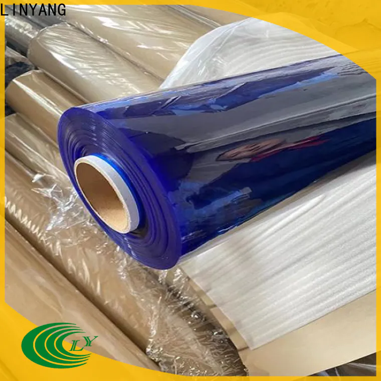 LINYANG clear pvc film customized for outdoor