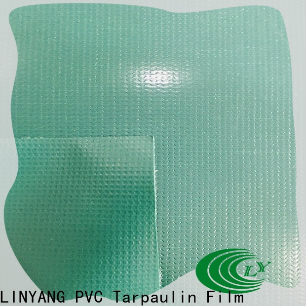 LINYANG pvc laminated tarpaulin factory direct supply for industrial