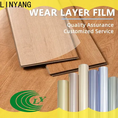 LINYANG wear layer vinyl flooring from China for furniture decoration