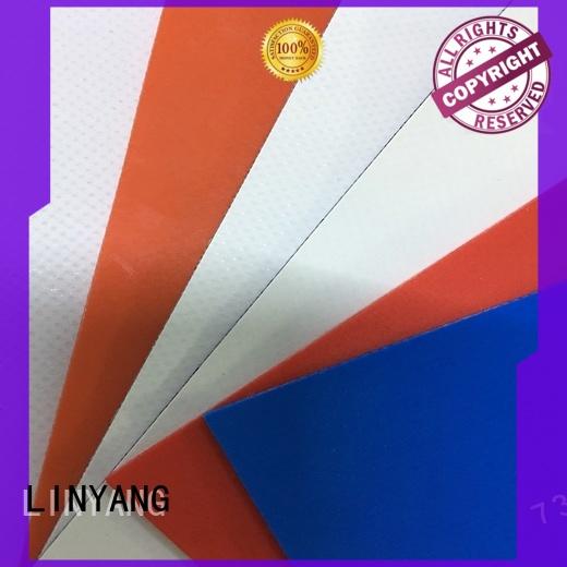 LINYANG the newest pvc coated fabric manufacturer for sale
