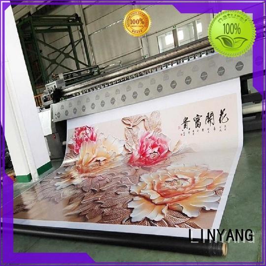LINYANG flex banner design manufacturer for advertise