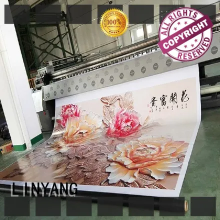 LINYANG custom pvc banner factory for outdoor