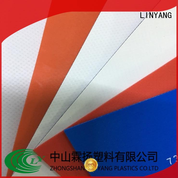 LINYANG waterproof heavy duty tarpaulin supplier for advertising banner